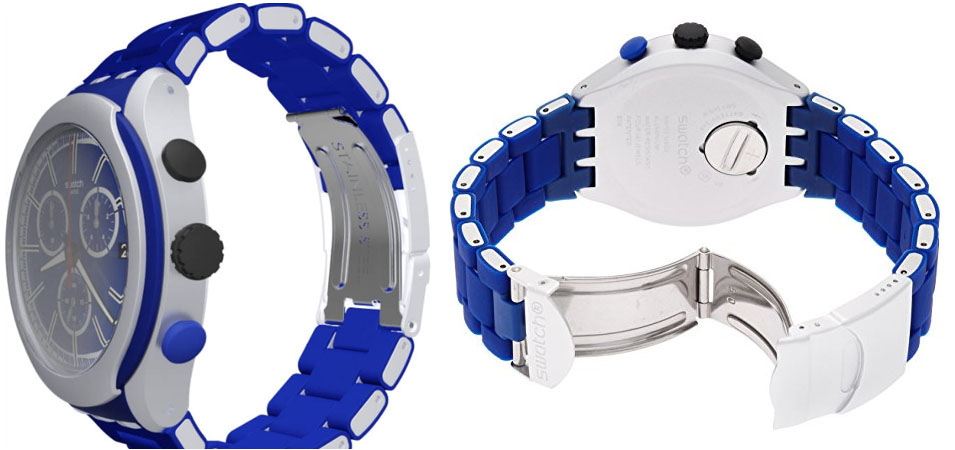 Swatch blue attack